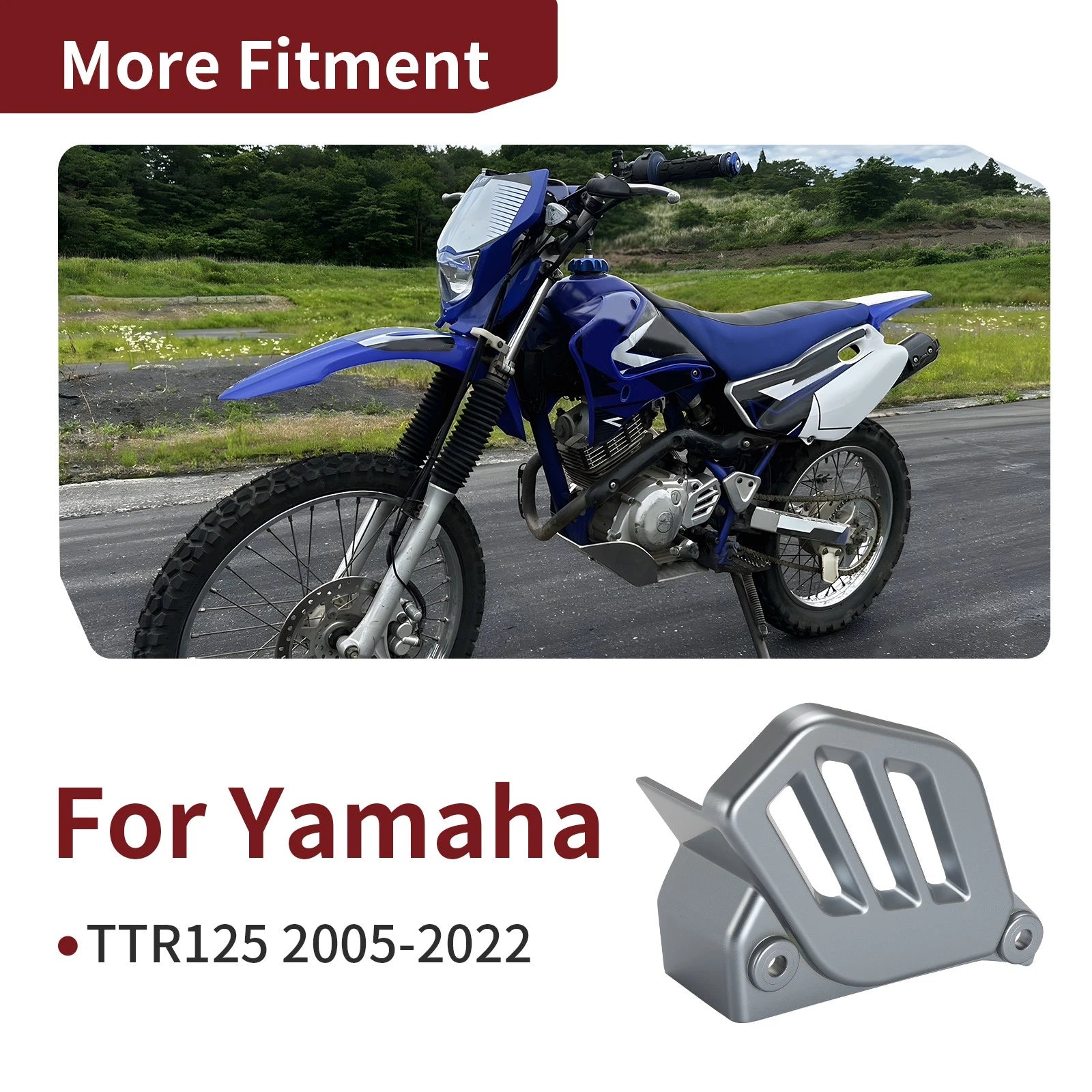 Front Sprocket Cover for Yamaha TTR125 (2005–2022) #1B2-E5418-00-WN