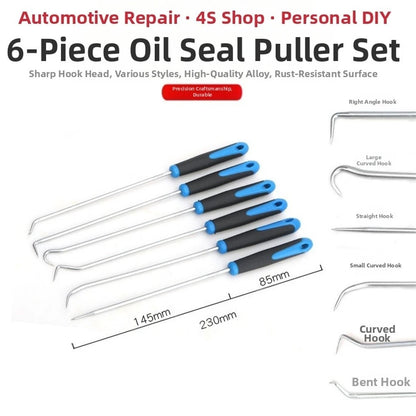 Hook Tool Kit for Car Repair - Compact Storage Case, Easy Insertion Design