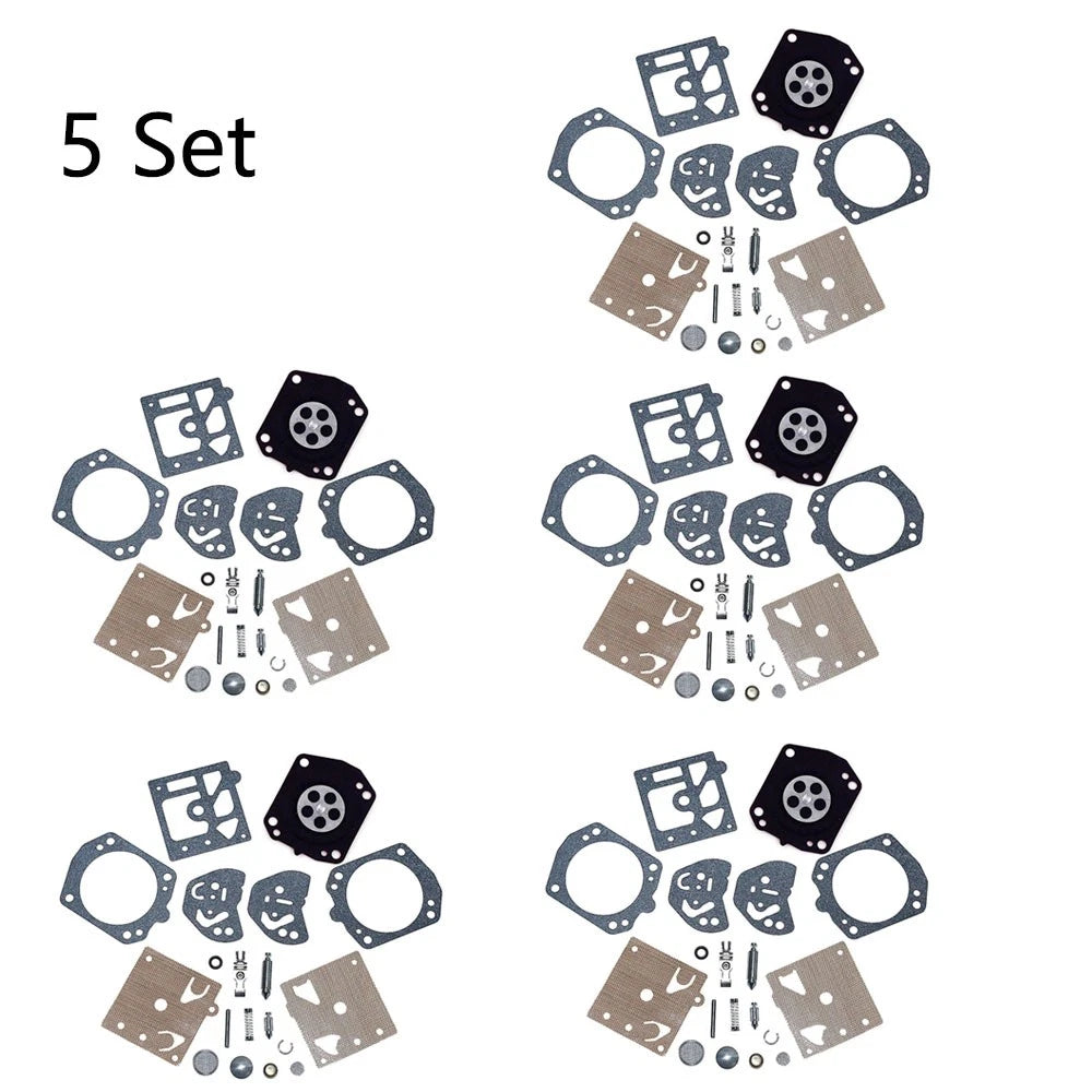5X Carburetor Gasket Kit for Husqvarna 257 250R Poulan 2800 3300 K20-HDA