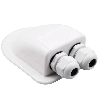 Roof Cable Gland Junction Box with 2 Seals for 2-6mm² Cables