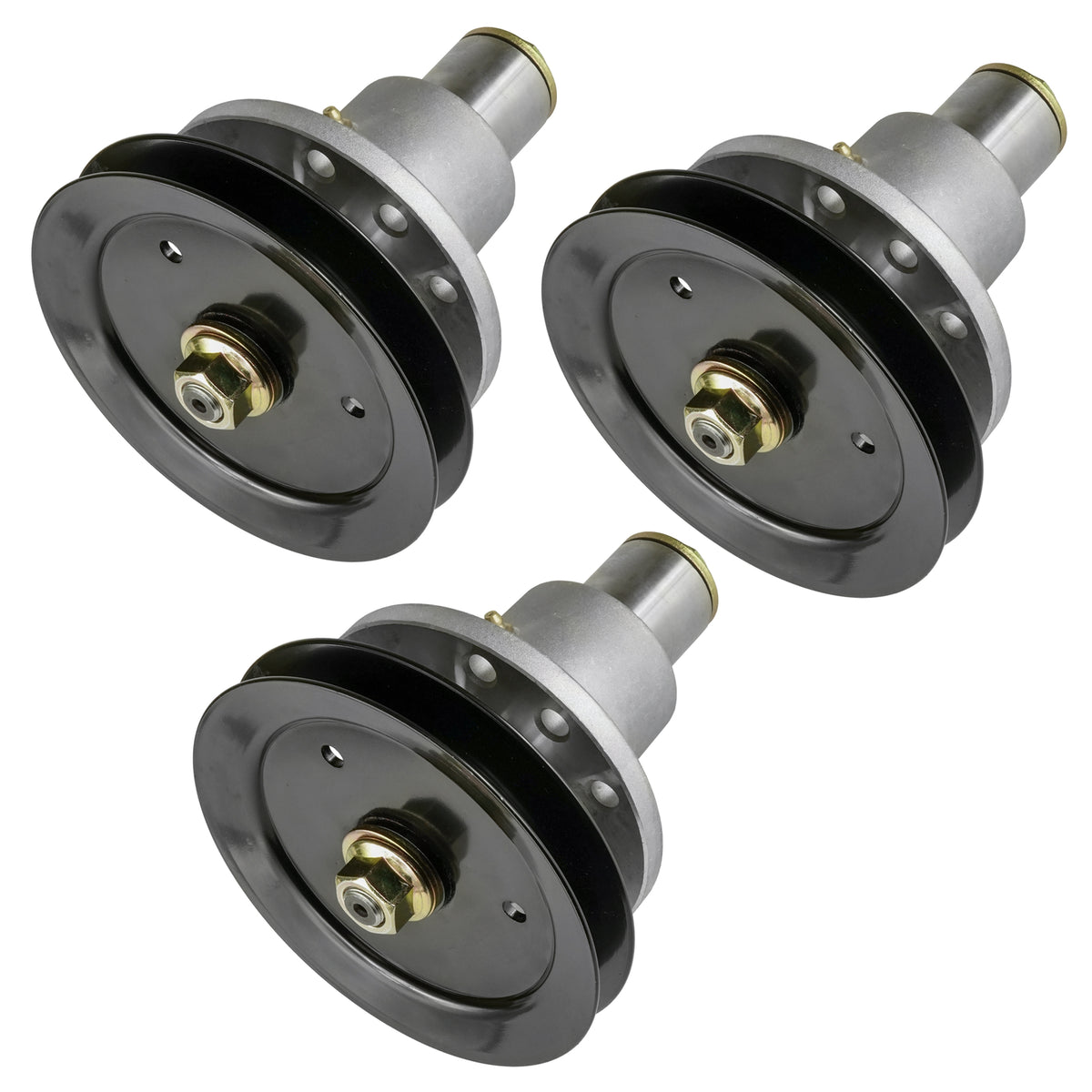 Spindle with Pulley Replacement for Exmark LHP4420 LHP4421 44 Inch (2000–2000)