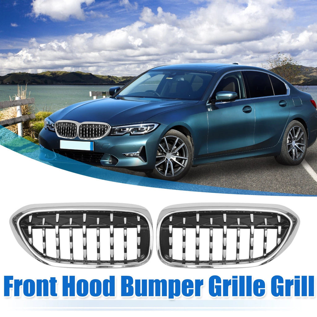 Front Hood Bumper Grille Replacement for BMW 530e 530i G30 (2017–2023)