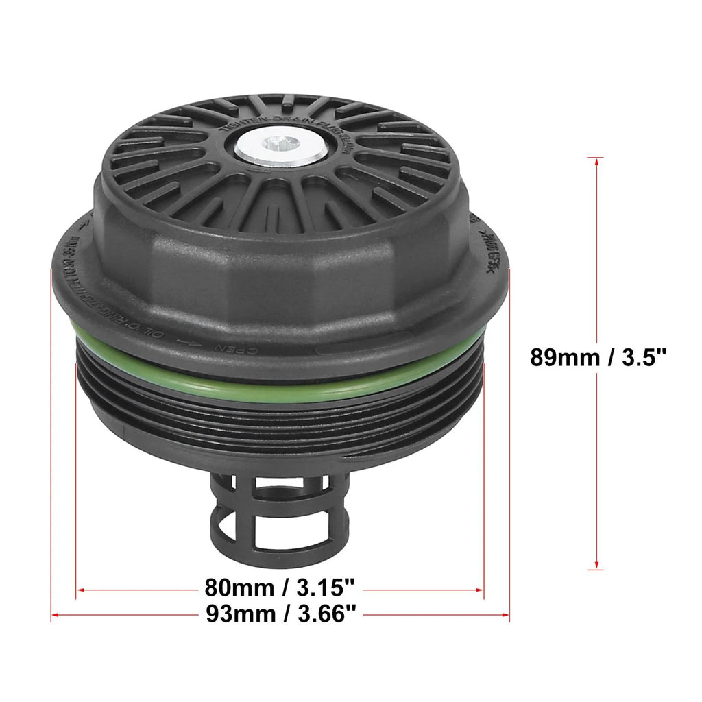 Oil Filter Cap Assembly Housing Replacement for Ford Escape Mazda Tribute (2001–2012)