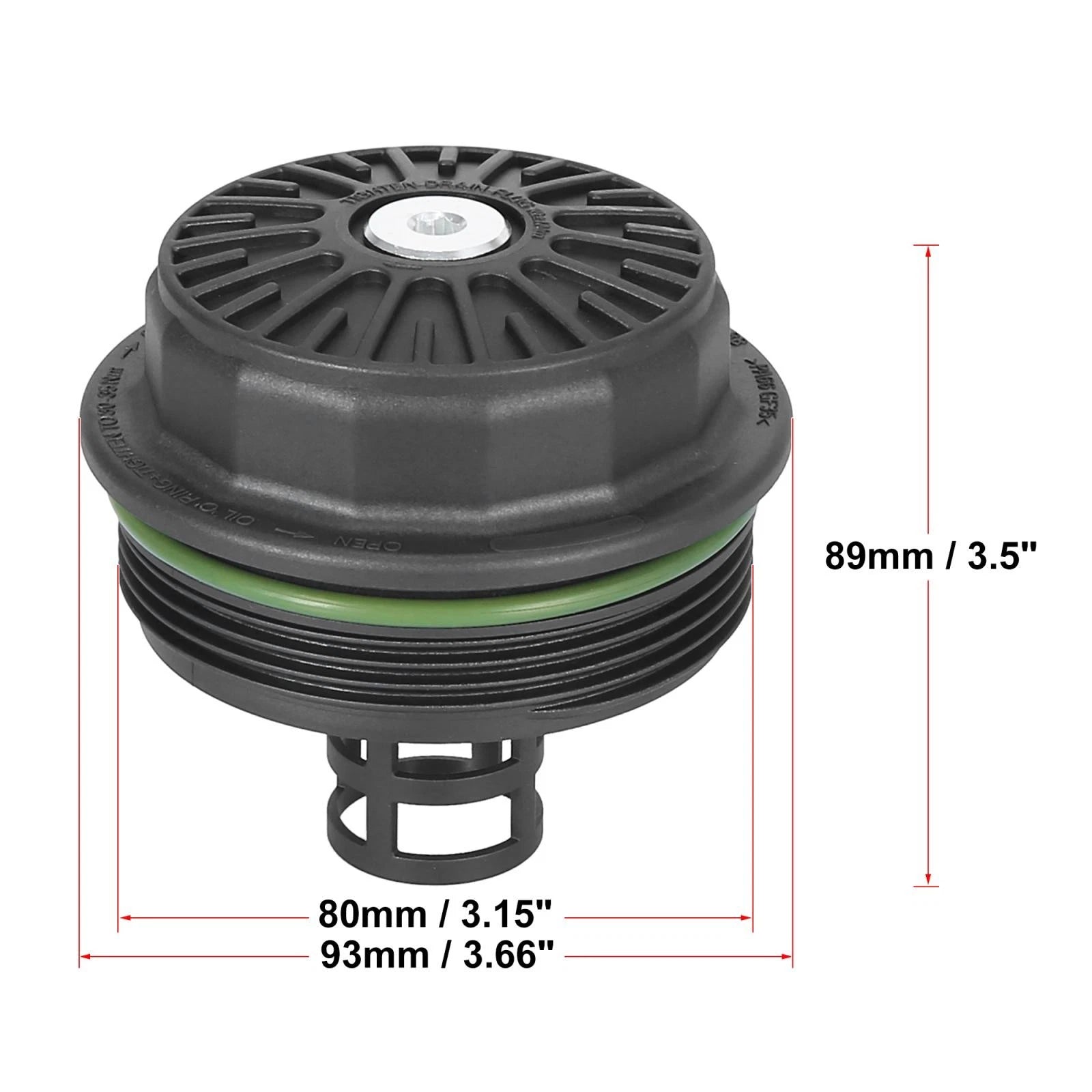 Oil Filter Cap Assembly Housing Replacement for Ford Escape Mazda Tribute (2001–2012)
