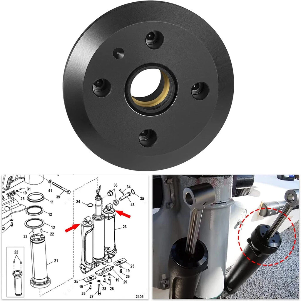 Trim Cap for Mercury Verado (8M0118299, 896157A01, 896158A01, 896161A02)