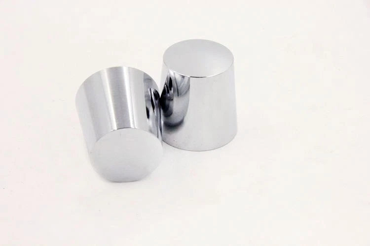 Billet Chrome Handle Bar Ends for Kawasaki Ninja 250 500 650R (2008–2012)