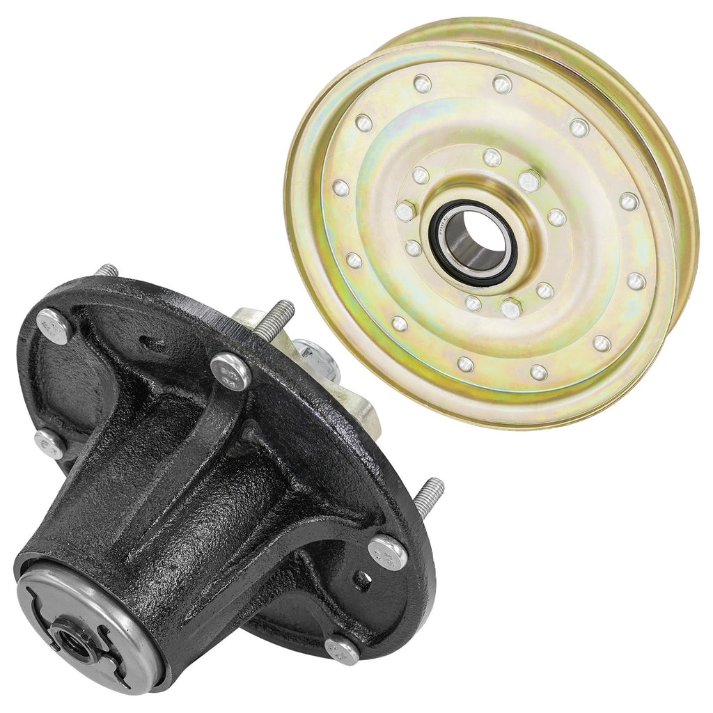 Deck Spindle and Pulley Replacement for John Deere ZTrak Z955R Z975M (2017–2022)