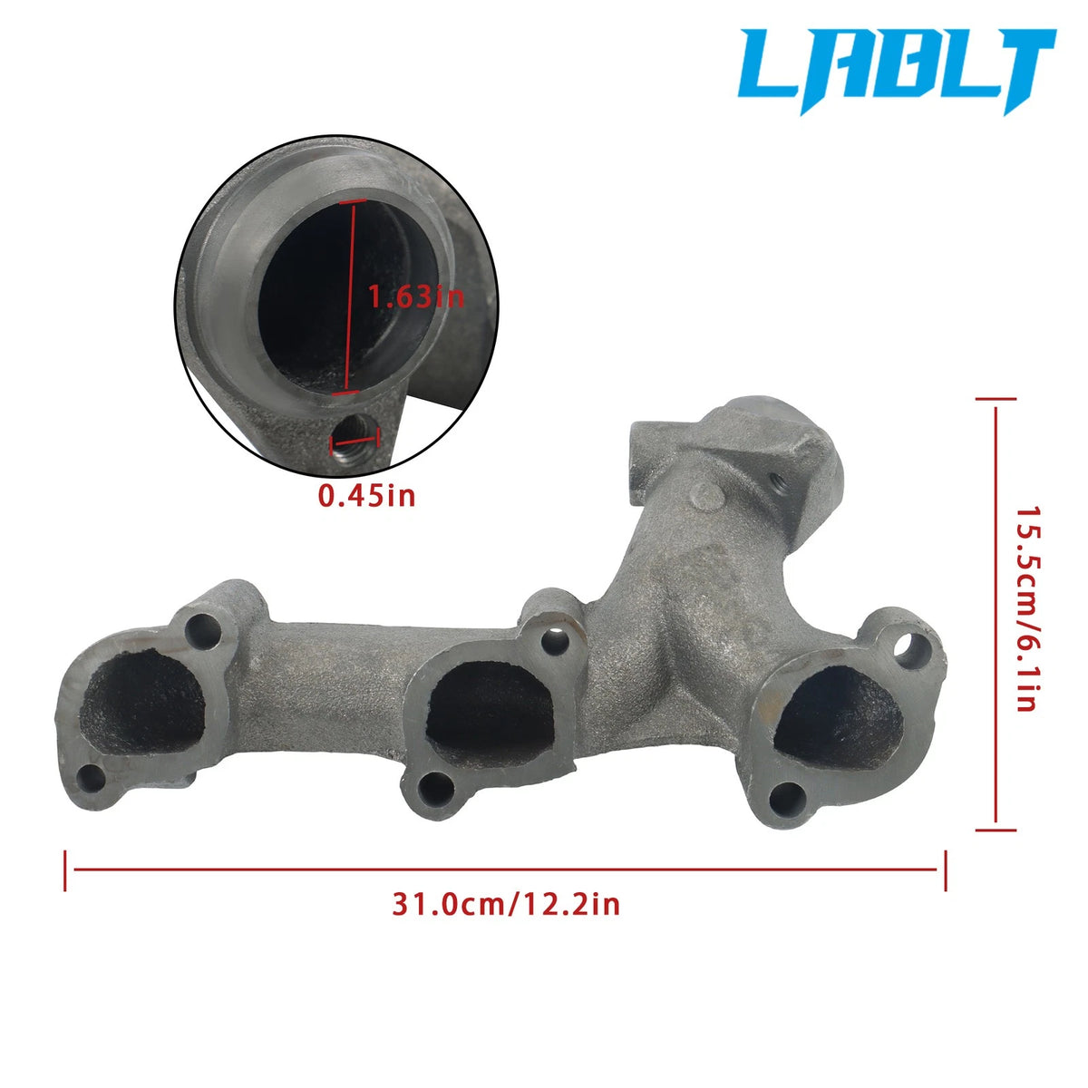 Driver Side Exhaust Manifold Kit 674-371 for Ford Ranger Explorer (1990–1994)