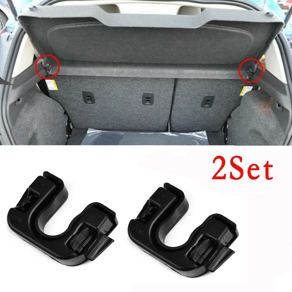 Set of 2 Parcel Shelf Clips for Ford Models (Complete)
