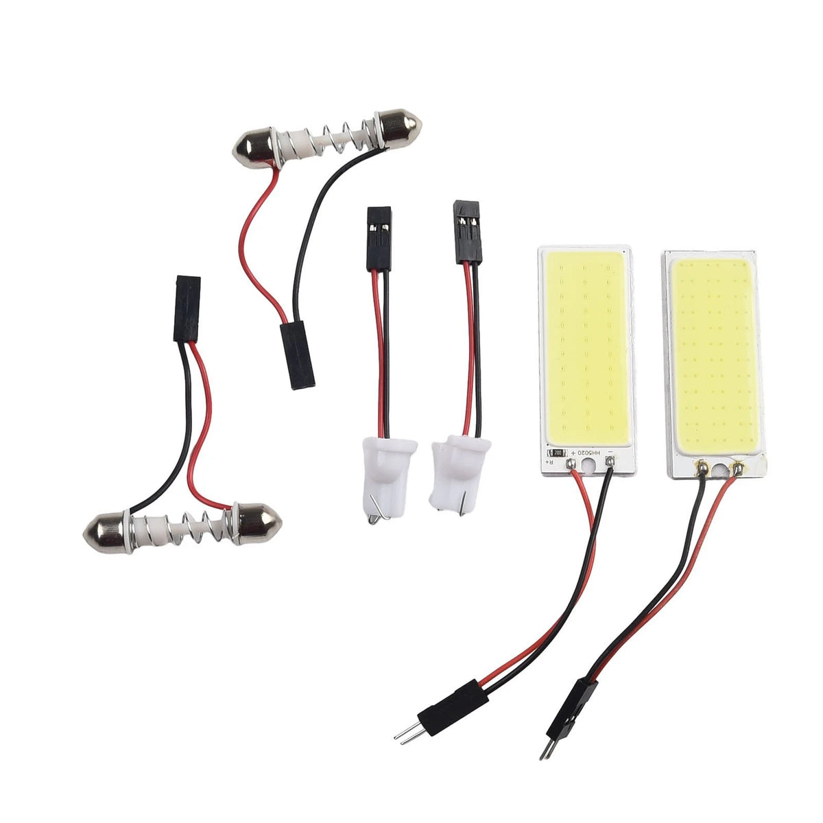 2X 36-COB LED Dome Map Light Bulbs for Interior Panel Lamp (DC12V)