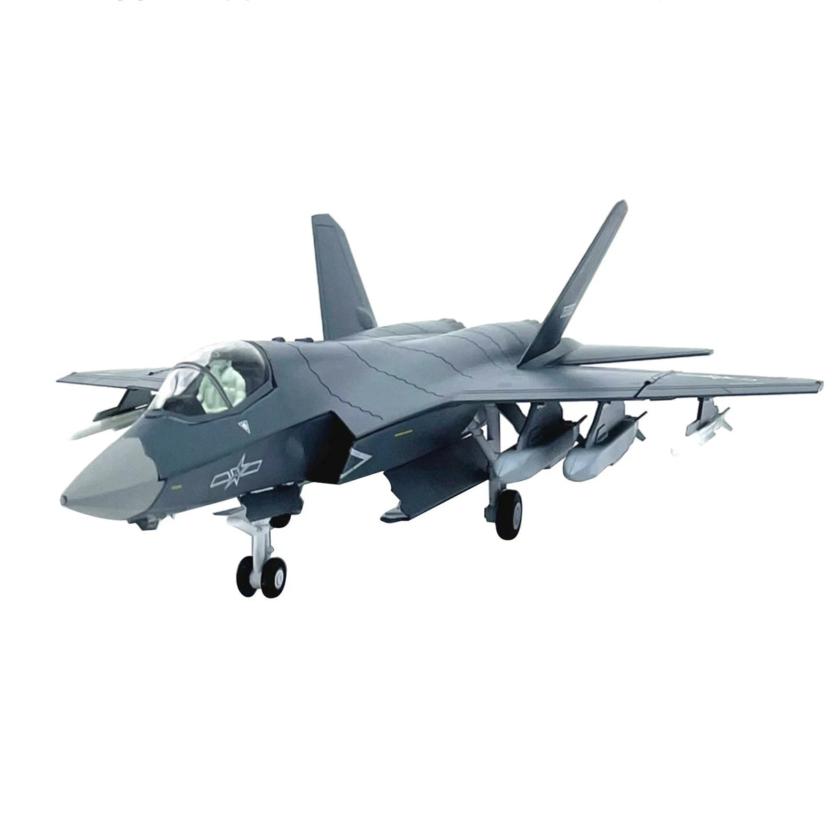 1/72 Scale Diecast Alloy J-35 Fighter Aircraft Model with Stand