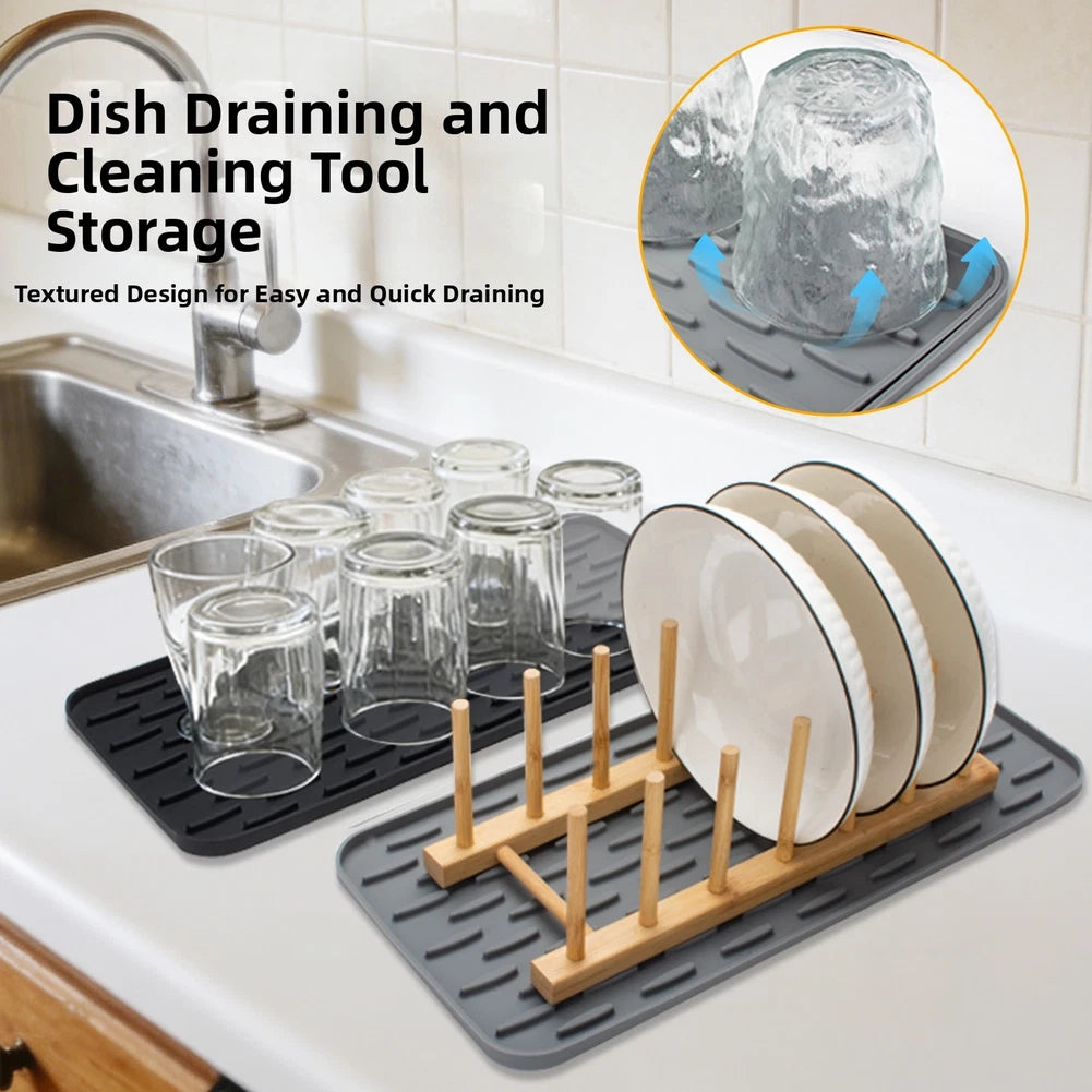 Spill Resistant Silicone Mat for Espresso Machines & Drip Coffee Makers