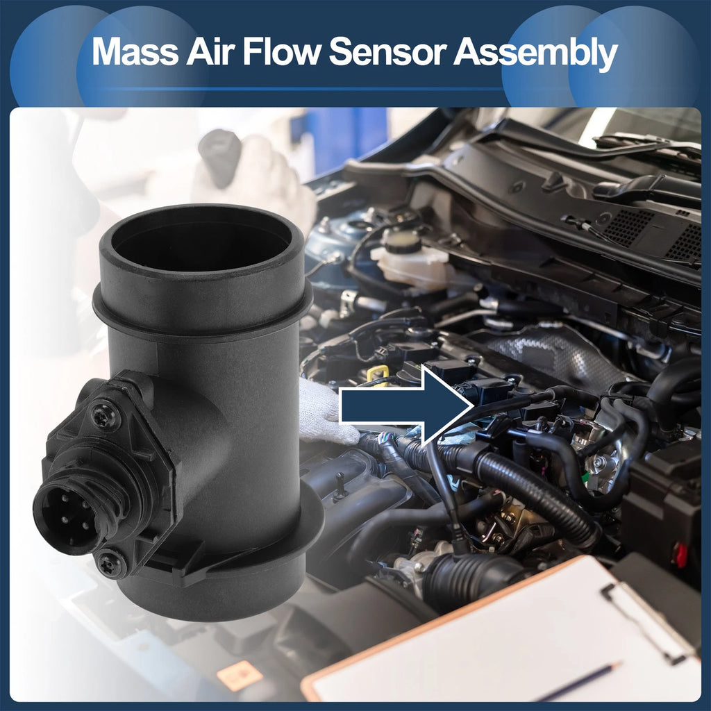Mass Air Flow Sensor Assembly for BMW 3 Series E36 318i (1995–1998)
