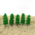 20Pcs 6cm Model Trees for HO Scale Train Diorama Scenery