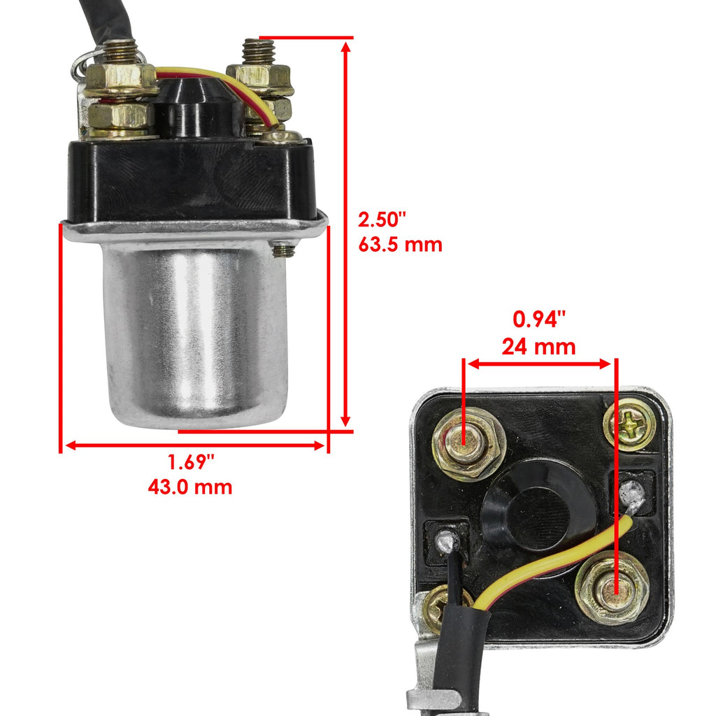 Starter Solenoid Relay Replacement for Polaris SL750 SLT750 (1994–1995)