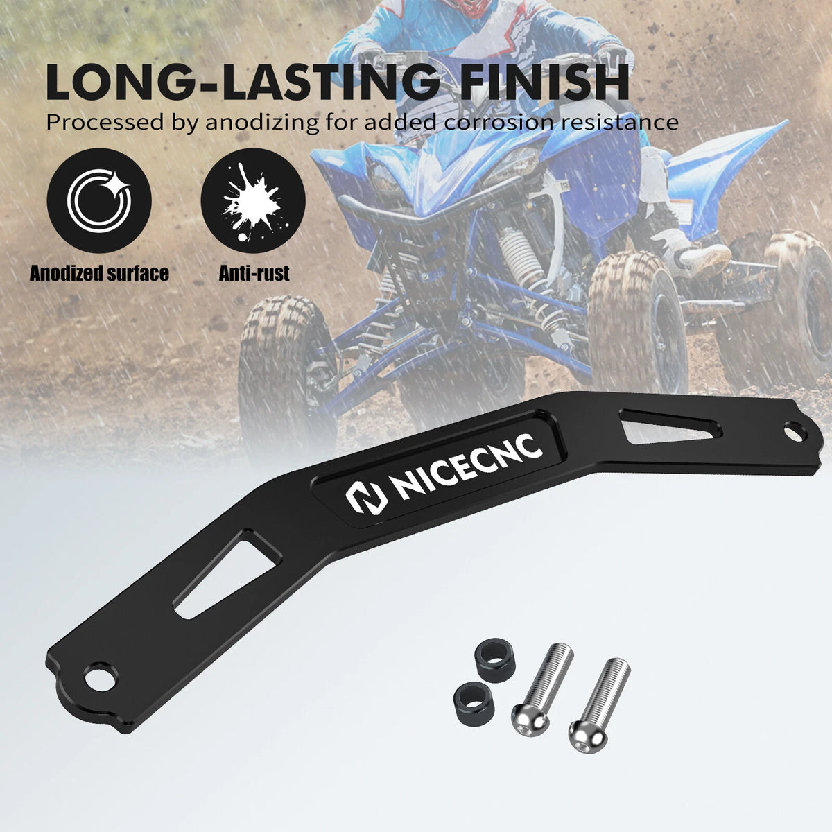 Battery Bracket for Yamaha YFZ450R (#18P-82128-00-00) (2009–2025)