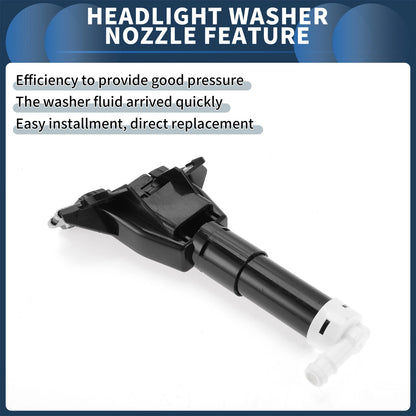 Front Driver Side Headlight Washer Nozzle for Honda Accord (2008–2023) No. 76885TA0M01