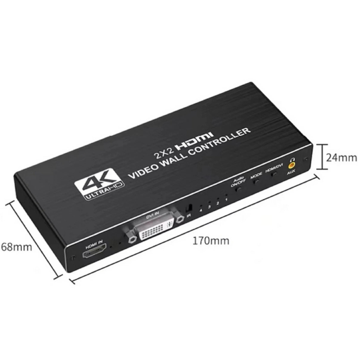 HDMI DVI Multi Video Controller Processor Splicer (1X2, 1X4, 1X3, 2X1, 3X1, 4X1, 2X2)