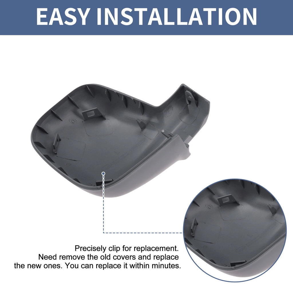 Left Passenger Side Mirror Cover Cap for Citroen Berlingo (2013–2019)