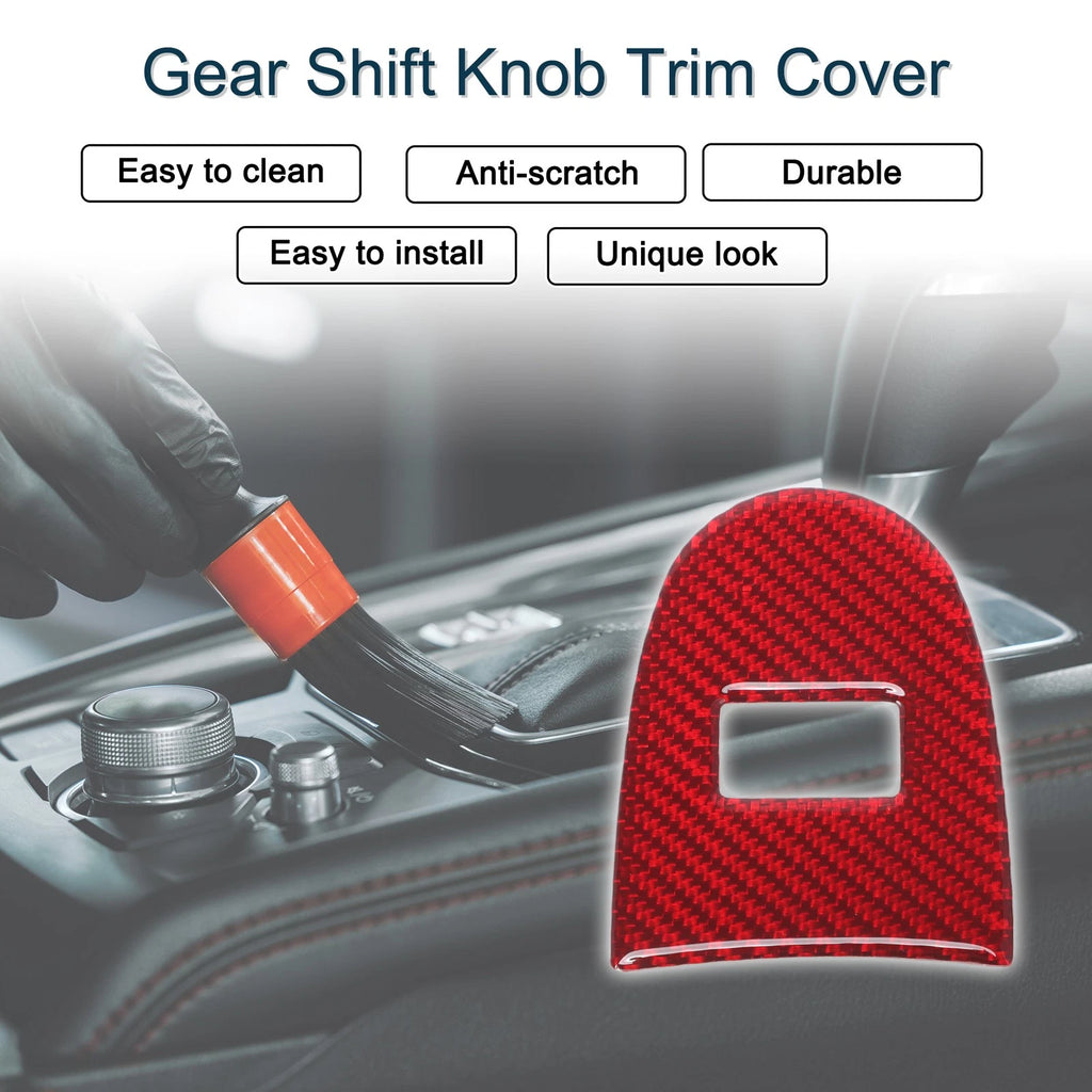 Gear Shift Knob Cover Replacement for Chevrolet Corvette C6 Z06 (2005–2013)