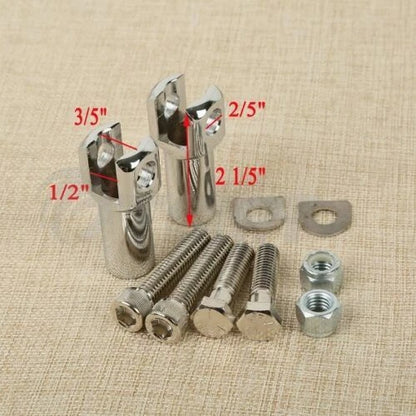 Rear Passenger Footpeg Mount for Harley Softail Springer (2000–2006)