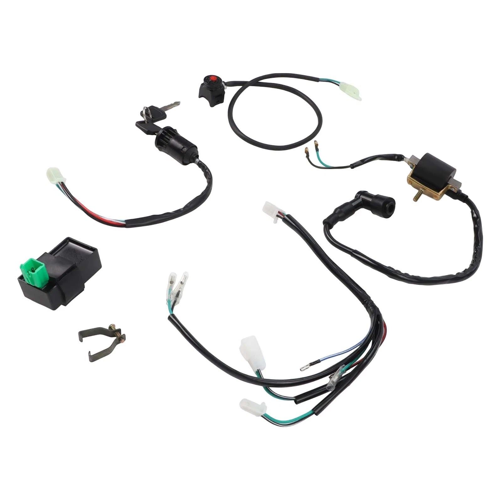 Performance Wiring Harness Kit for CDI Ignition Coil 50cc 125cc