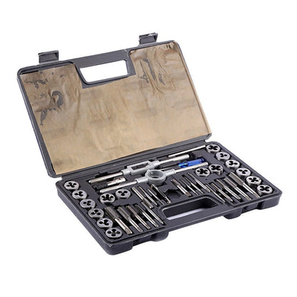 40pc Tap and Die Set for Thread Cutting