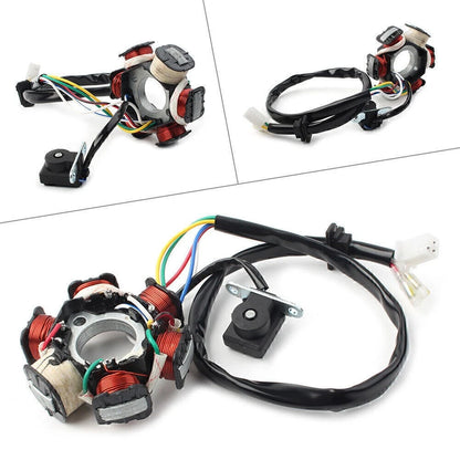 6 Coil Stator Magneto for 50cc 110cc 125cc 150cc Scooter Moped GY6