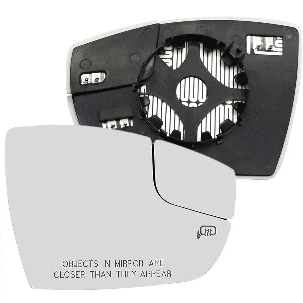 Right Passenger Side Heated Mirror Glass for Ford Focus (2012–2018)