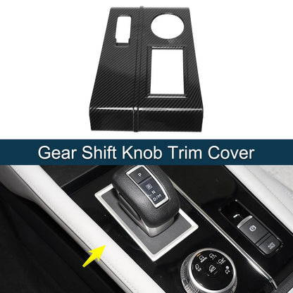 Gear Shift Knob Sticker Replacement for Mitsubishi Outlander (2022–2024) Black