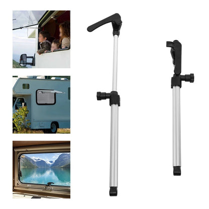 Set of 2 Telescopic RV Window Support Rods 255335mm to 335mm
