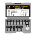 14Pcs Hex Bit Socket Set in Organizer Case