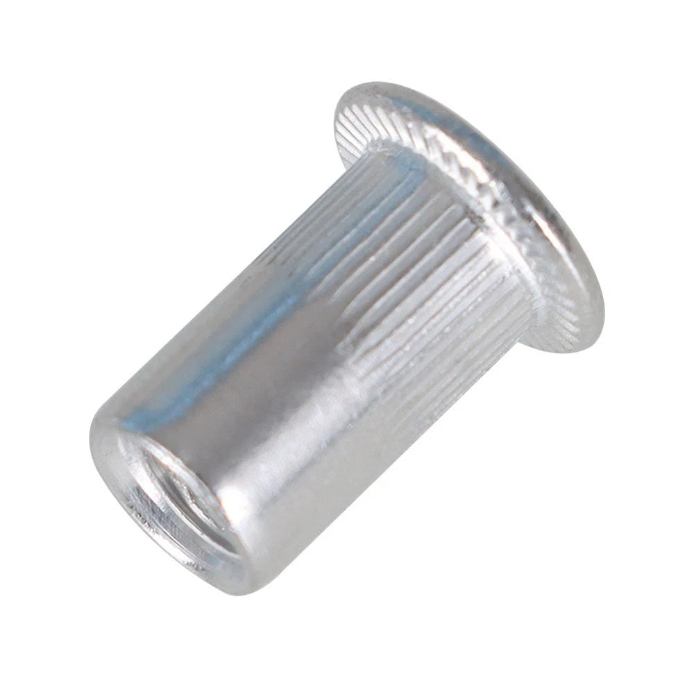 100 Pcs Aluminum Rivet Nut Insert Nutsert for Various Applications