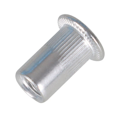 100 Pcs Aluminum Rivet Nut Insert Nutsert for Various Applications