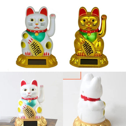 Solar Powered Lucky Cat for Fortune Cats