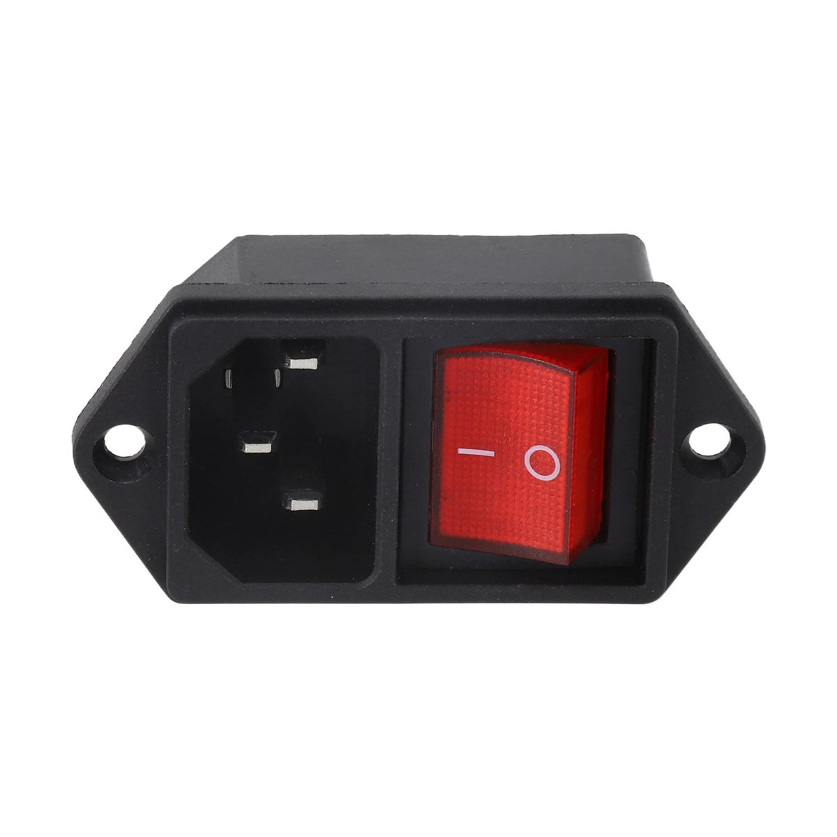 IEC Connector Socket with Illuminated Switch for Efficient Power Management