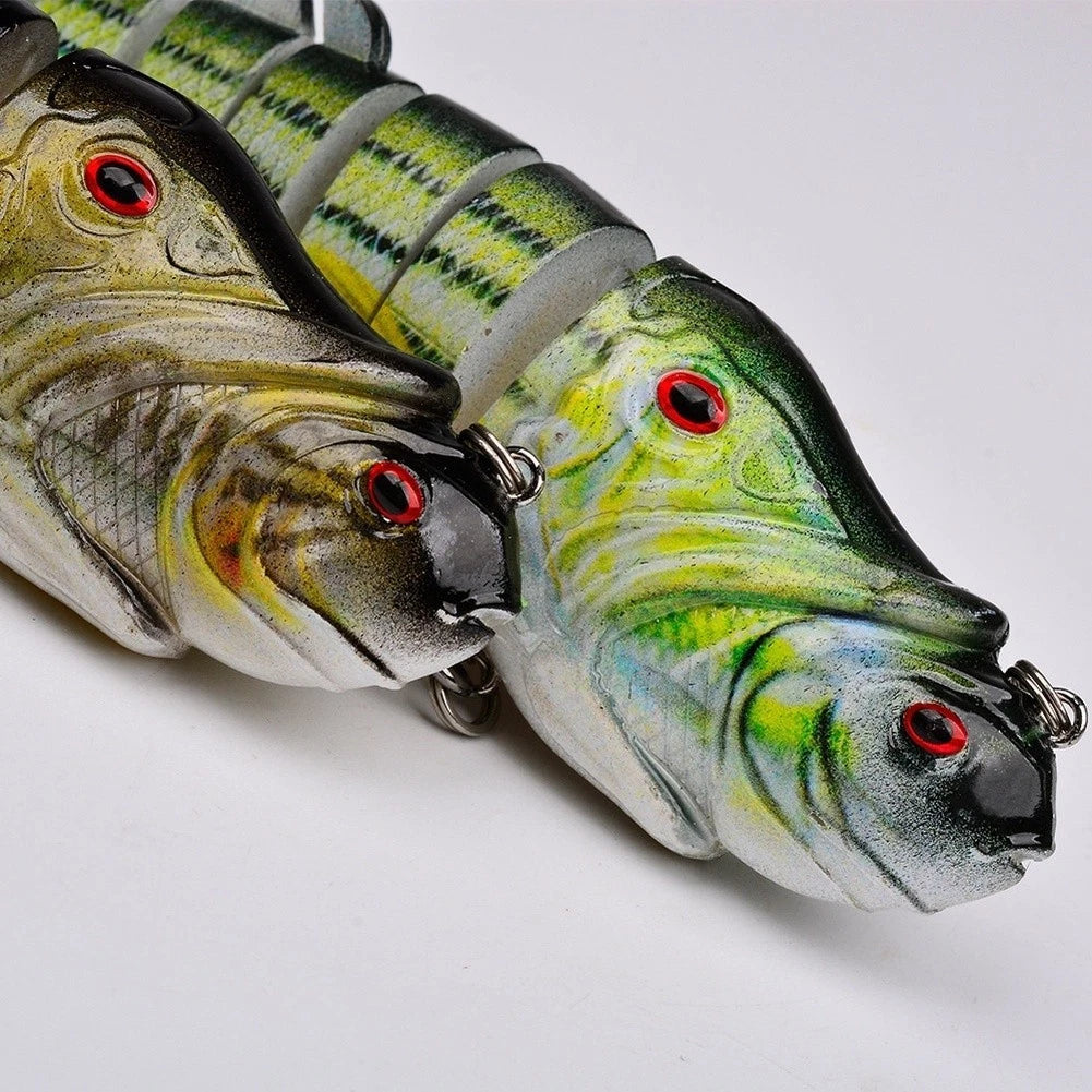 8 Piece Jointed Swimbait Lure for Predator Fish