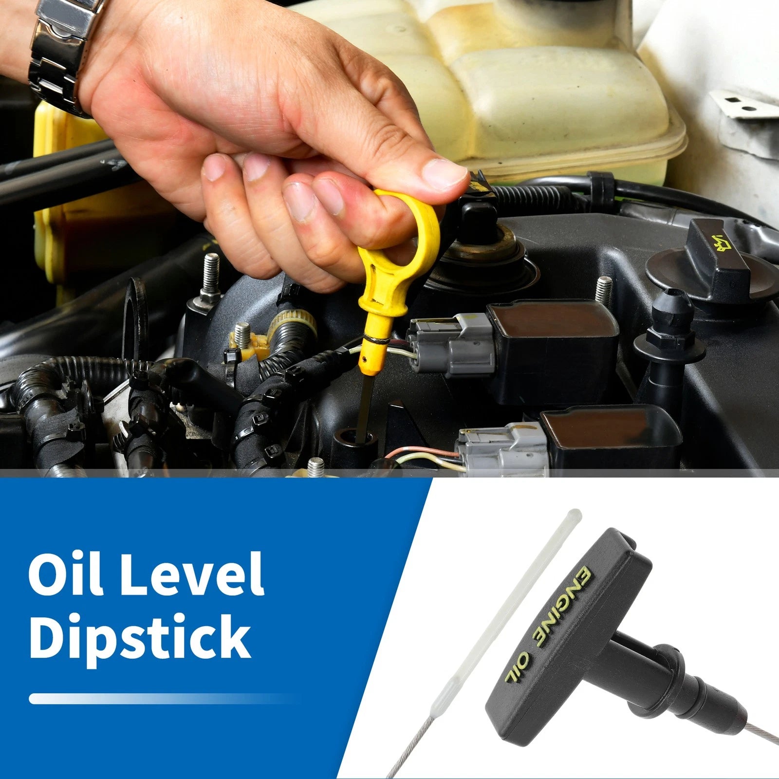 Engine Oil Dipstick Indicator for Dodge Ram 2500 6.7L Diesel (2007–2012)