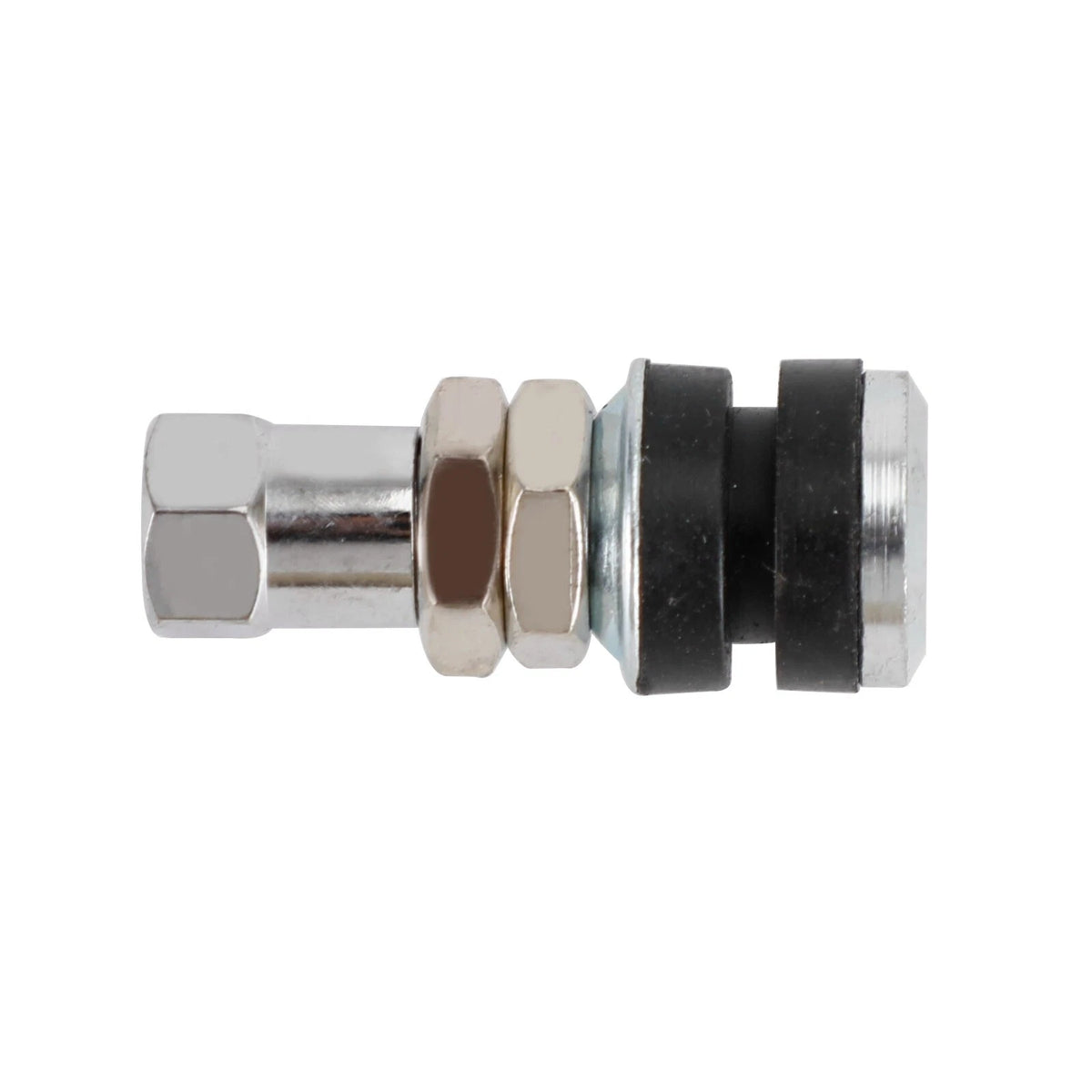12Pcs TR161 Chrome Metal Bolt-In Tire Valve Stems for Universal (–)