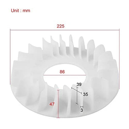 Cooling Engine Fan for GX610, GX620, 19511 ZJ1000 (Fits )
