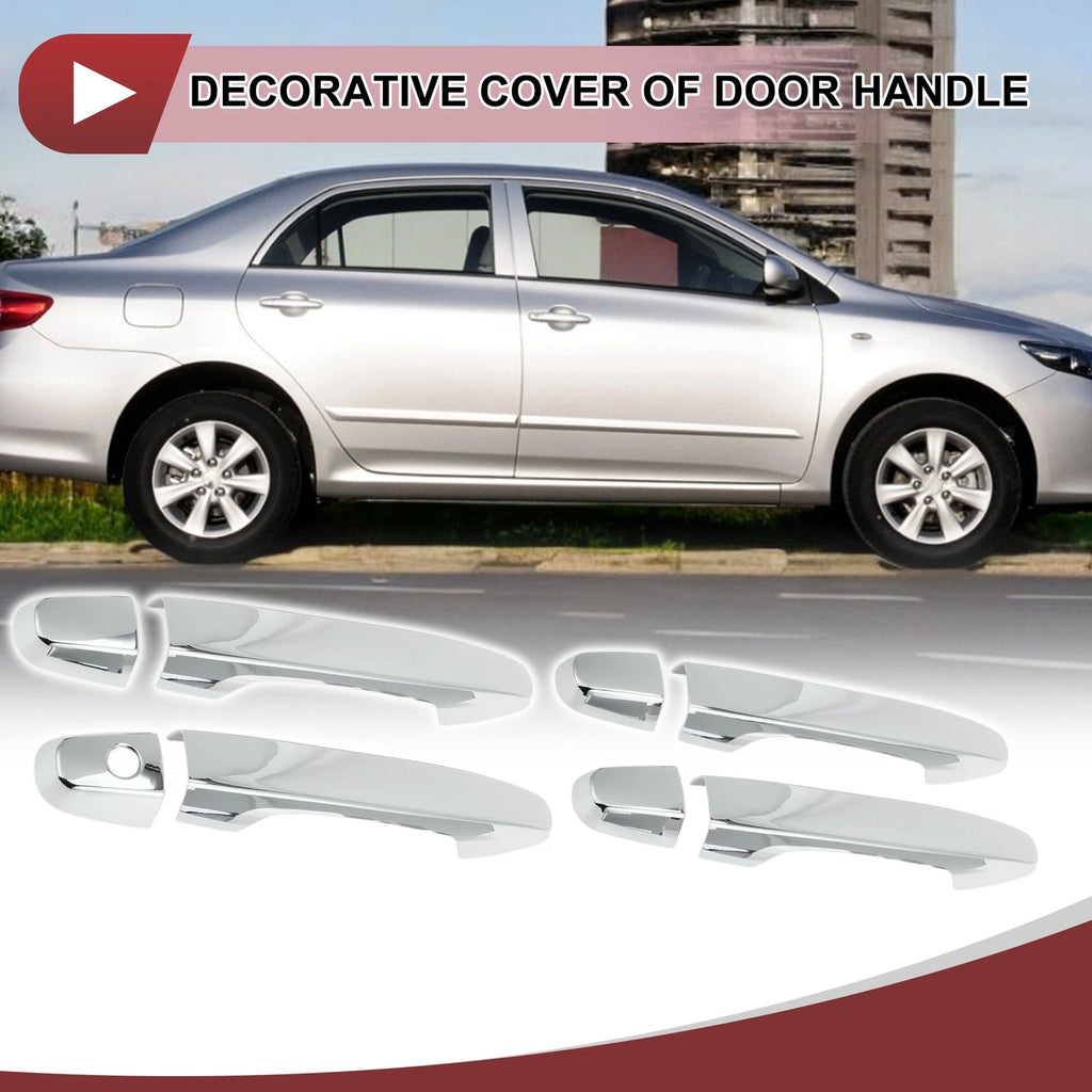 Car Door Handle Cover Front Set for Honda CR-V (2012–2016) Outside Silver