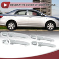 Car Door Handle Cover Front Set for Honda CR-V (2012–2016) Outside Silver