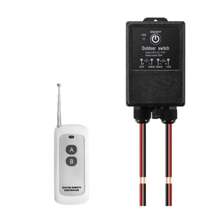 High Power Wireless Remote Switch AC220V 30A IP65 for Fans Lights