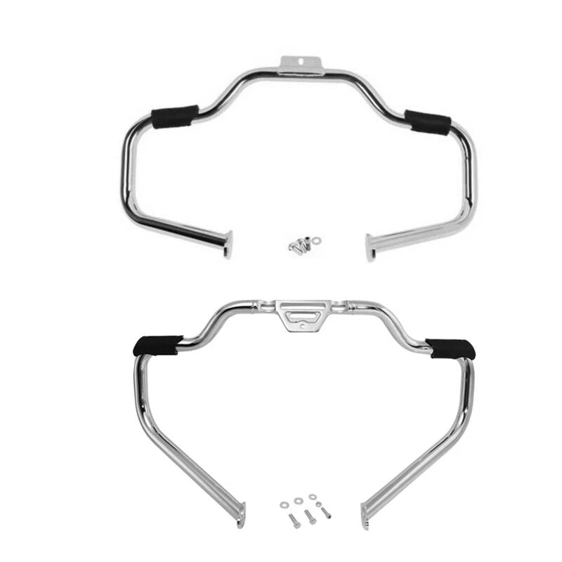 Chrome Engine Guard Crash Bar for Harley Softail (2000–2024)