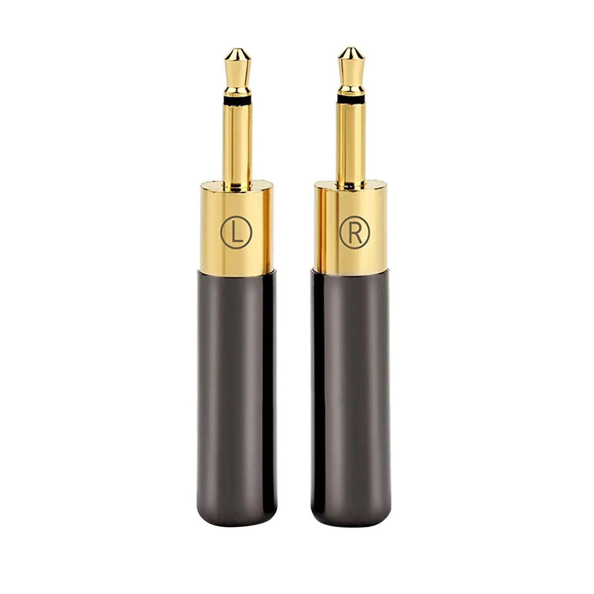 2X 2.5mm Mono Male Jack Headphone Plug for HD700 (Upgrade)
