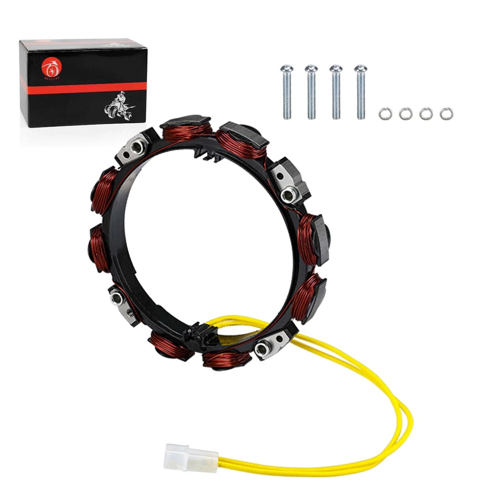 Alternator Stator Coil 2Pin for Briggs & Stratton Engines (10-16 Amp, 592830)