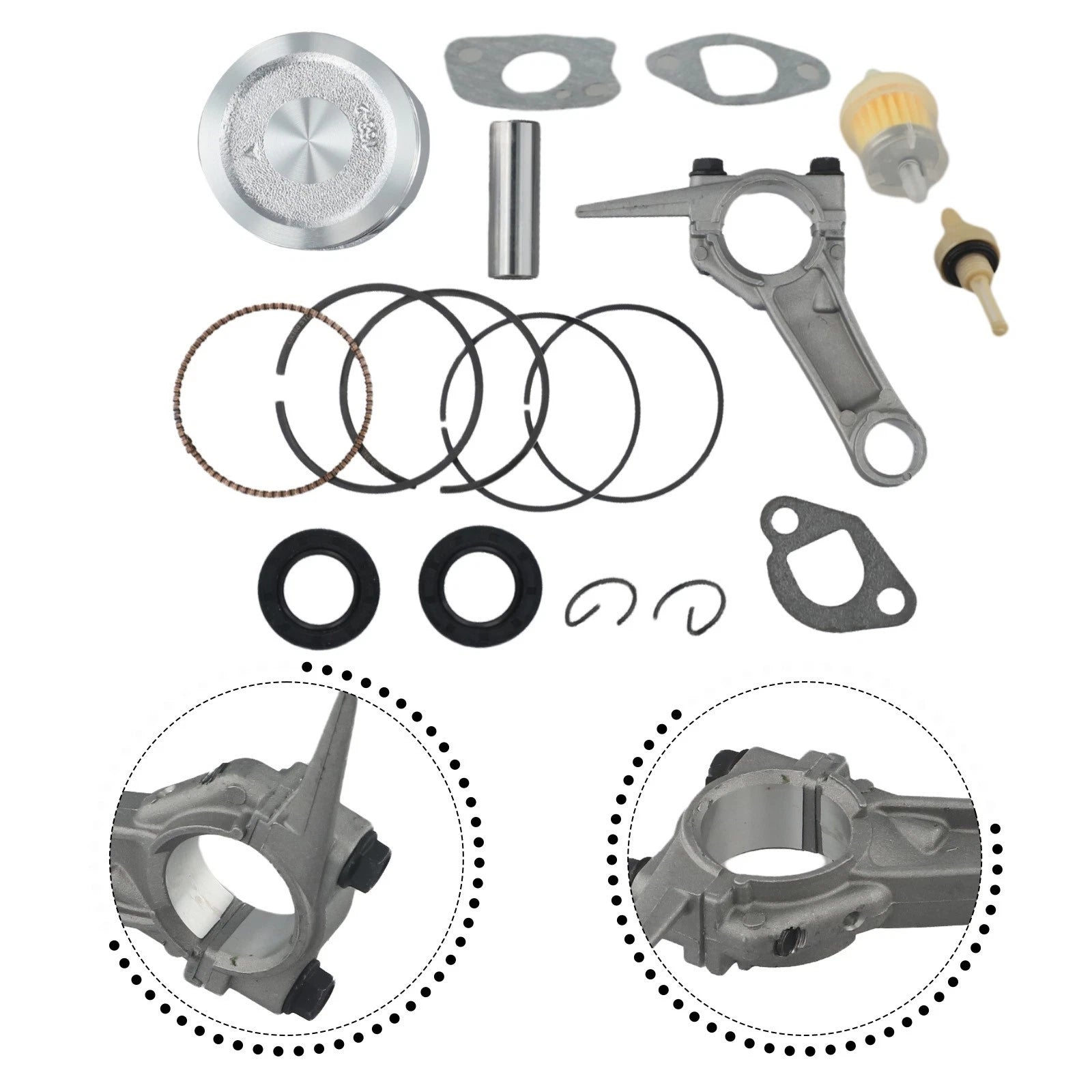 Complete Assembly with Connectors & Seals for Honda 168F Engine