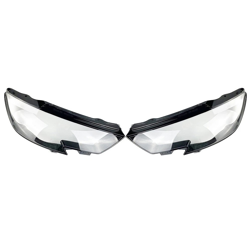 Pair of Clear Headlight Lens Covers for Audi A3 (2017–2020)