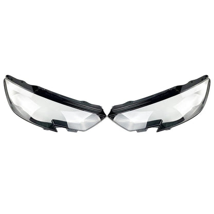 Pair of Clear Headlight Lens Covers for Audi A3 (2017–2020)