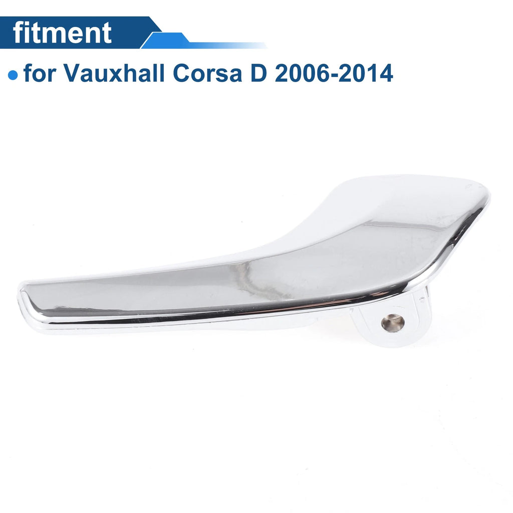 Front Driver Side Interior Door Handle for Vauxhall Corsa D (2006–2014) No.13297814